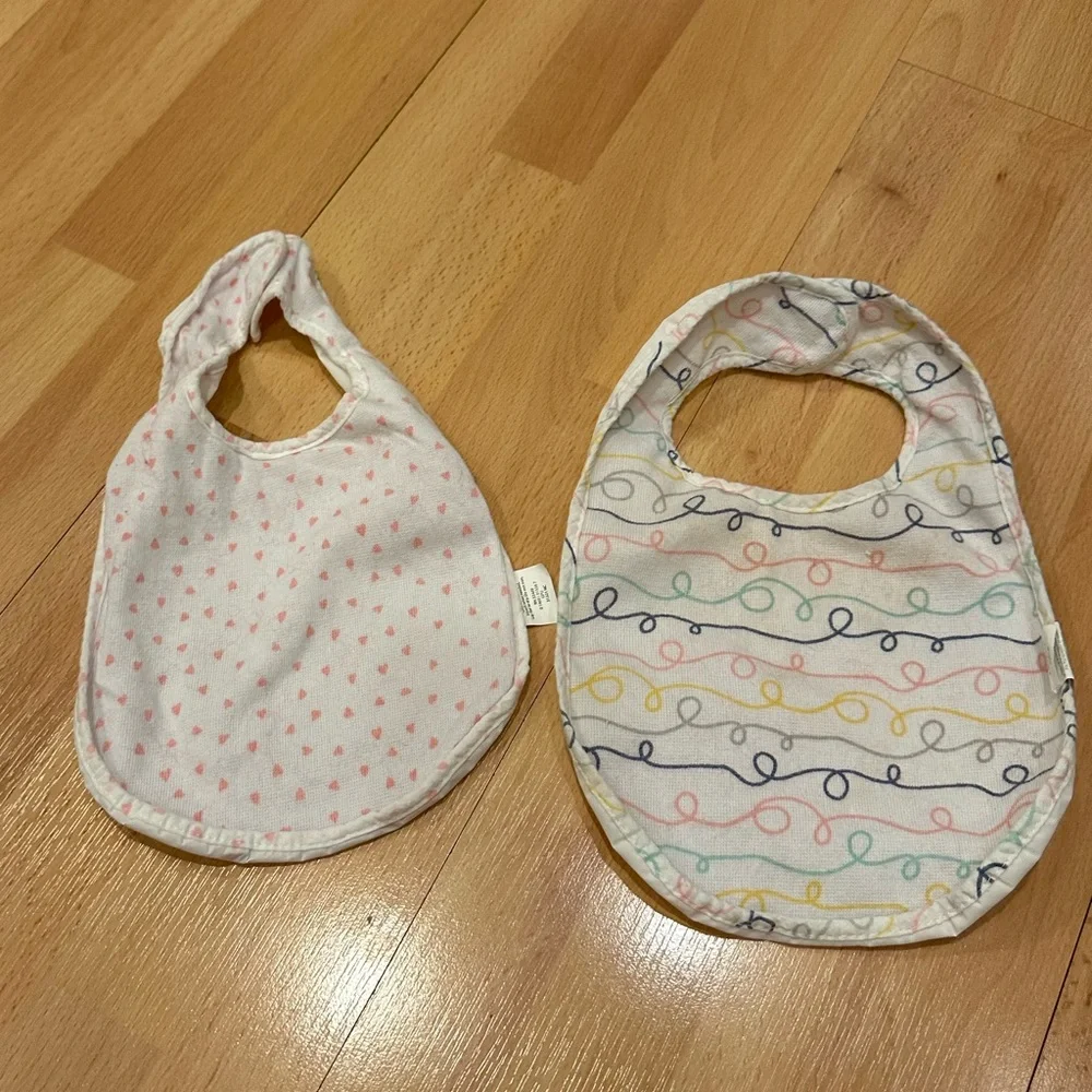 Set of two waterproof bibs